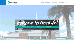 Desktop Screenshot of crosslifechurch.com